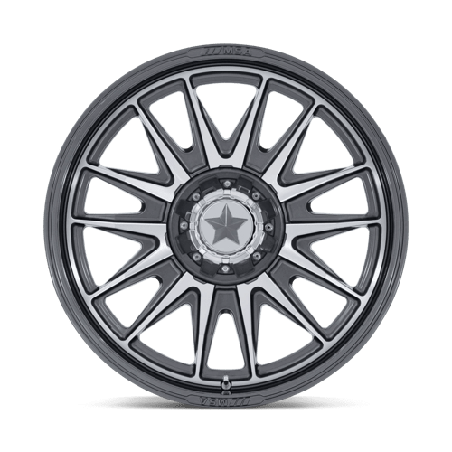 MSA Offroad Wheels M55 Commander Utv 18X7 4X137/4X156/4X156 +10MM Platinum W/ Machined Face