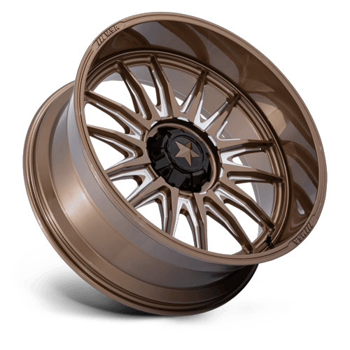 MSA Offroad Wheels M55 Commander Utv 24X10 5X114.3 -25MM Gloss Bronze Milled