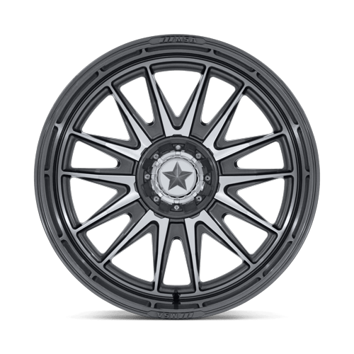 MSA Offroad Wheels M55 Commander Utv 24X10 5X114.3 -25MM Platinum W/ Machined Face