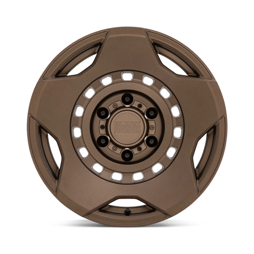 Black Rhino Hard Alloys Muzzle 17X9 6X139.7 +0MM Matte Bronze