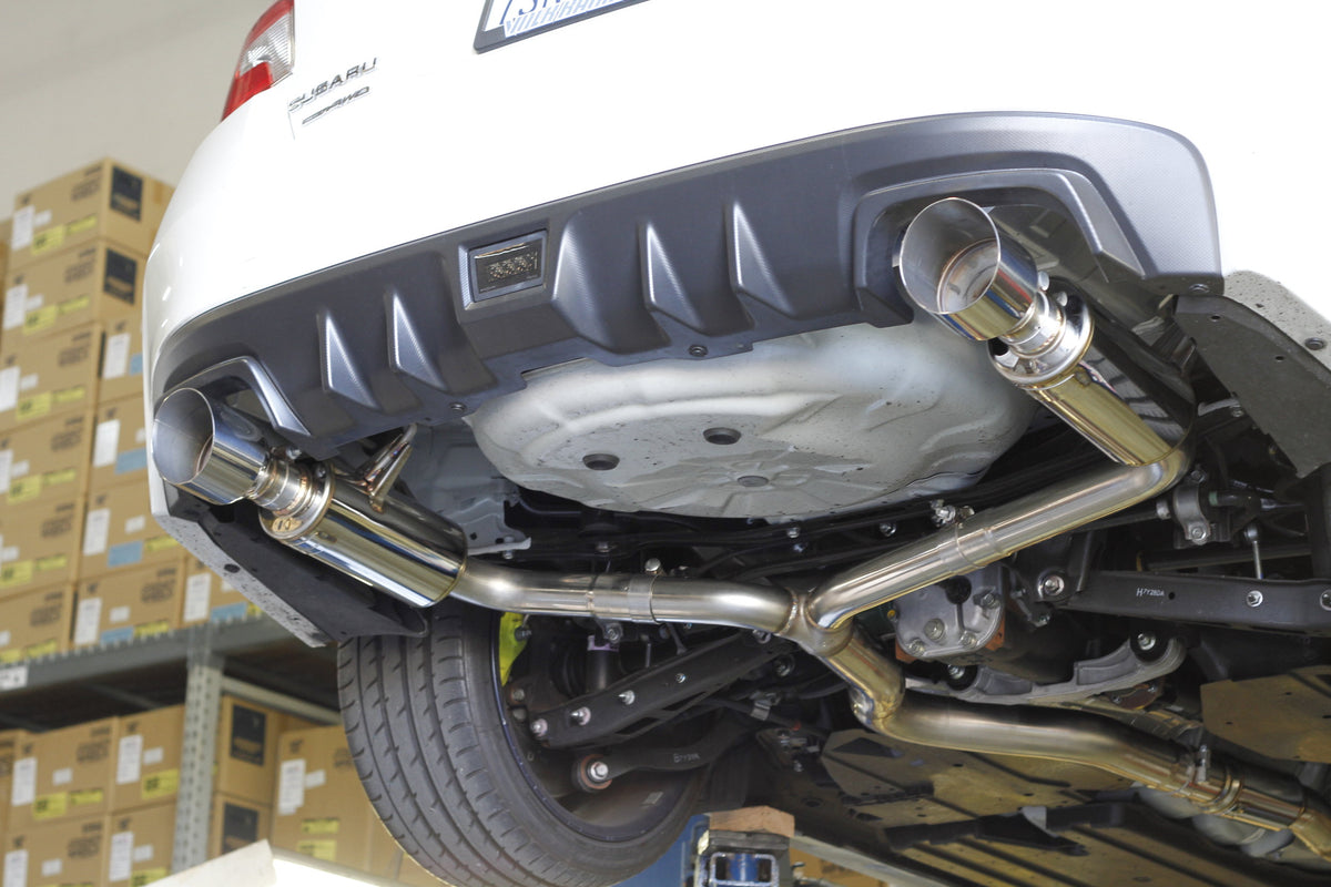 MXP 2014+ Subaru WRX Sedan (VA) Comp RS SUS401 Exhaust System w/Single Tip - MXCRVAS