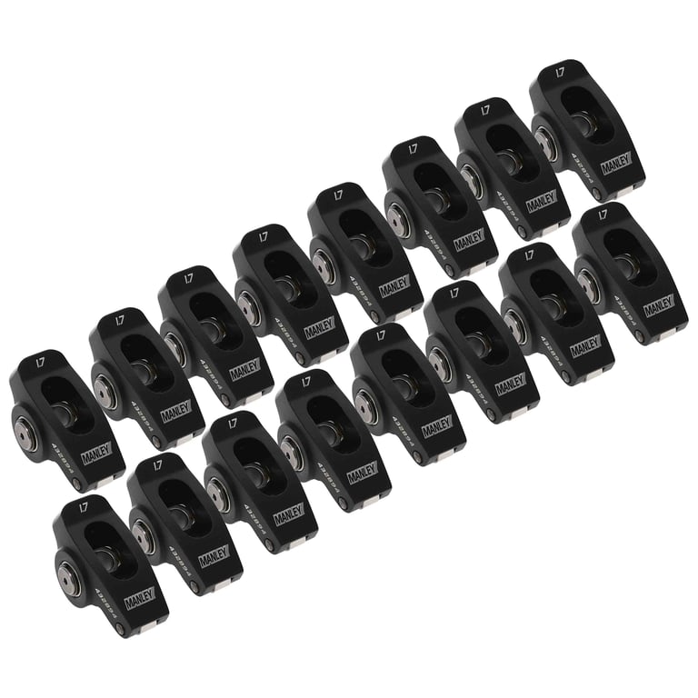 Manley 62-01 Ford Boss 351C-M 1.73in x 7/16in Aluminum Roller Rocker Arm Kit - 432895-16