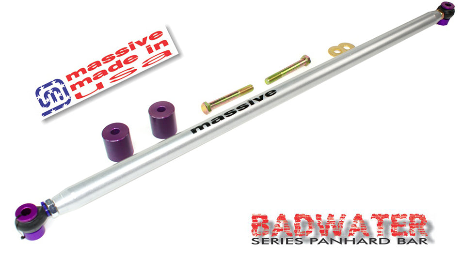 Massive Badwater Series Adjustable Panhard Bar 2021+ Bronco Fullsize - Massive Speed System