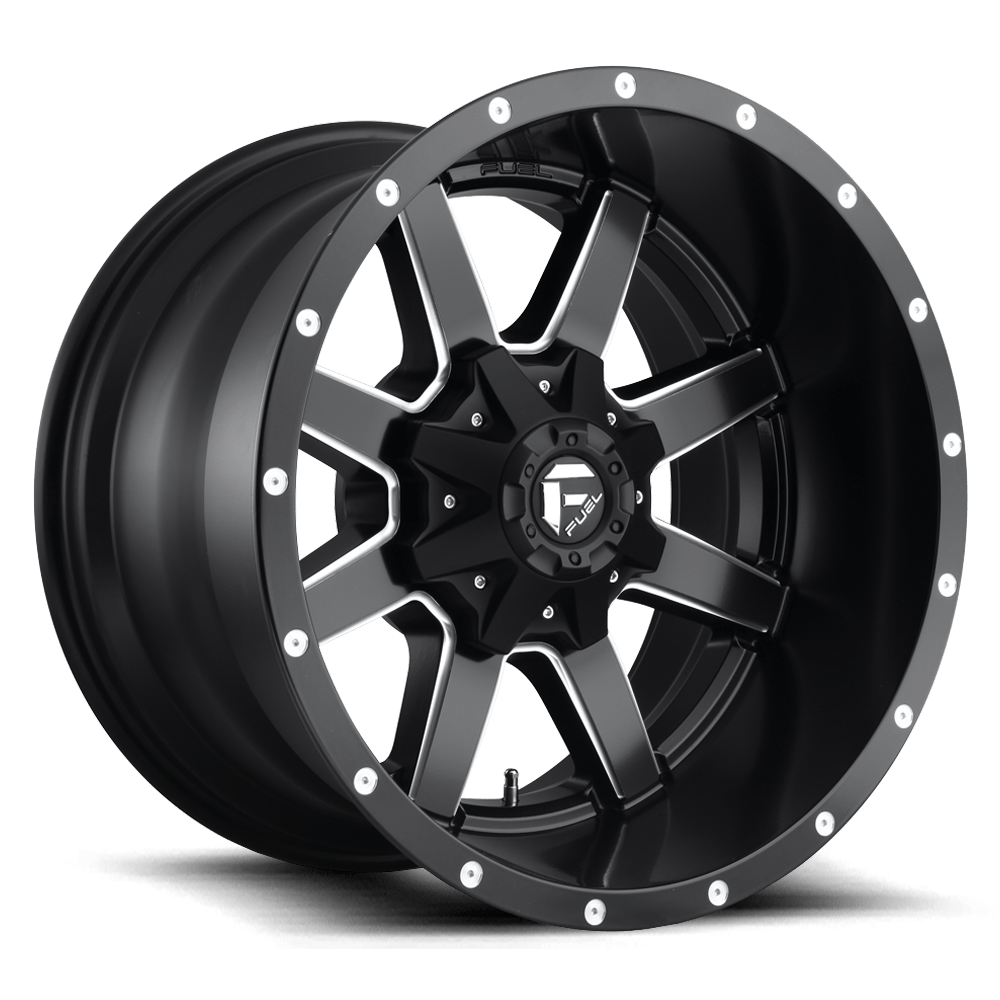 Fuel Off-Road D538 20X12 Matte Black Milled 8x170 -44mm
