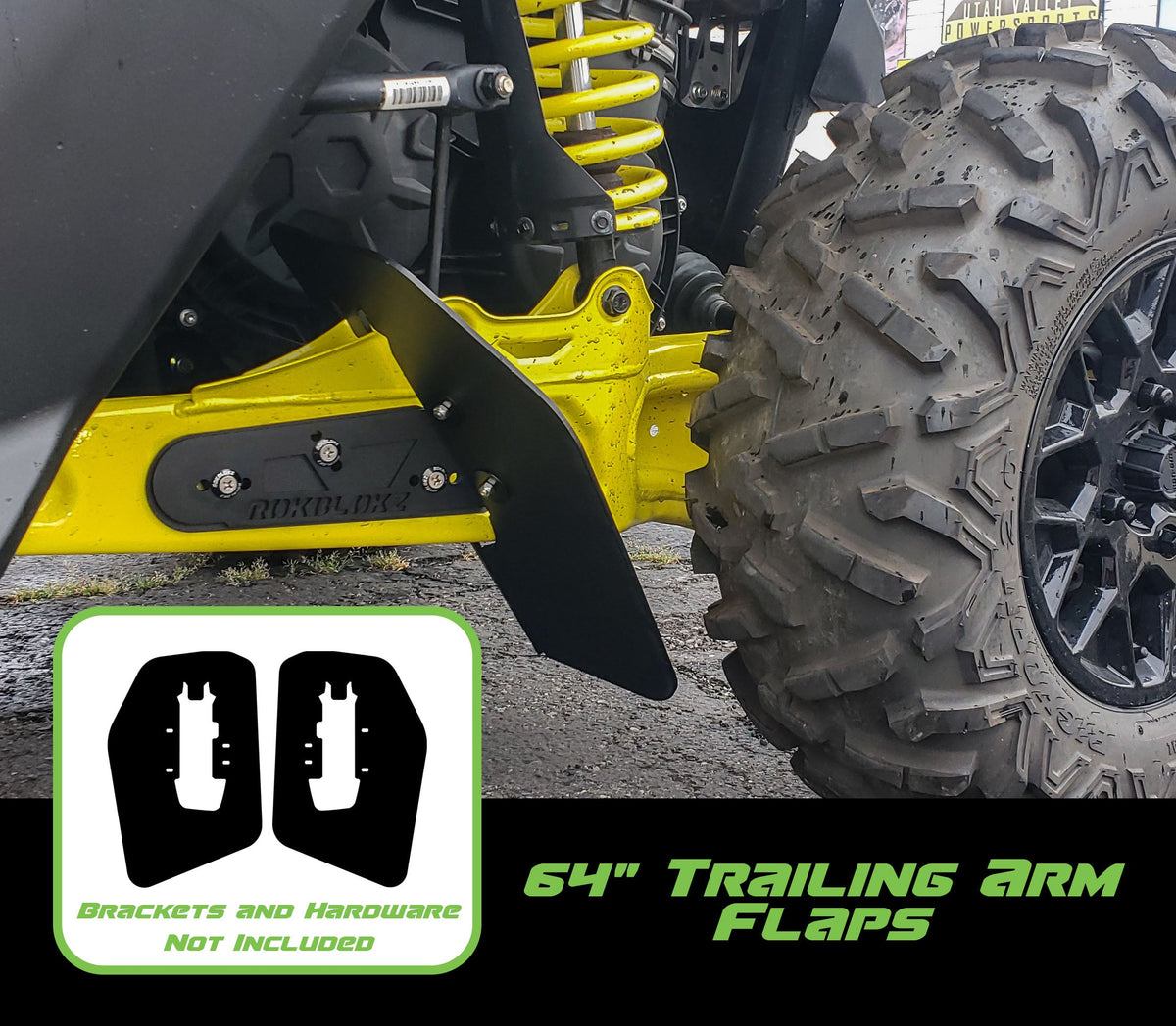 RokBlokz Maverick X3 Replacement Flaps - TRAILING ARM FLAPS or FLARE ACCENTS