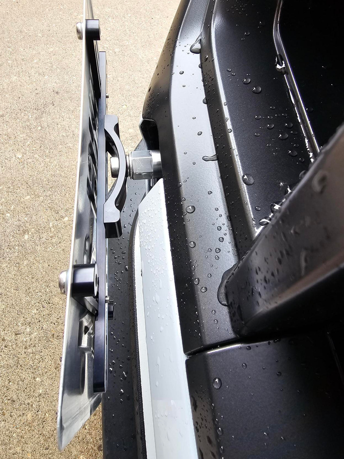 Raptor Racing - Ford Mustang 24+ Dark Horse License Plate Relocation Kit
