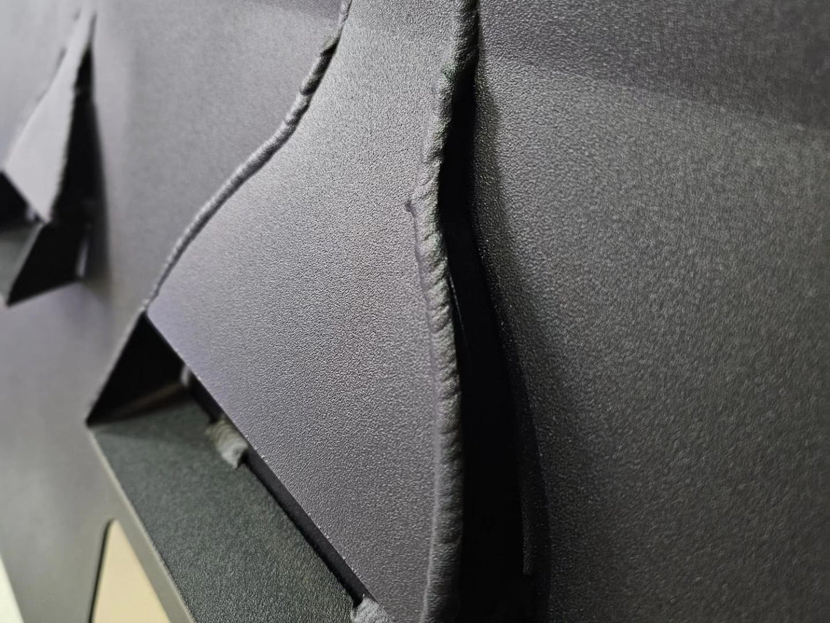 Raptor Racing by DMGFab - Focus RS Aluminum Skid Plate - Summer NACA Ducting Edition