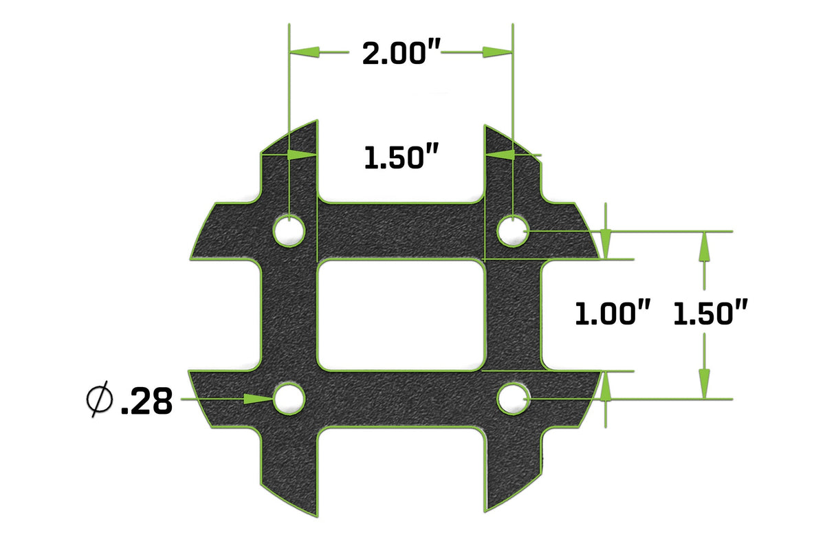 DV8 Offroad - Universal Molle Panels - UNMP-03