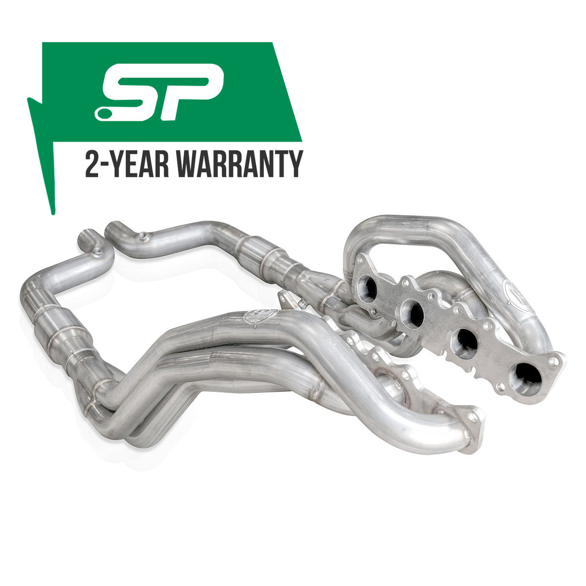 Stainless Works - 2015-2026 Mustang GT Headers Stainless Power - SM24H3CAT