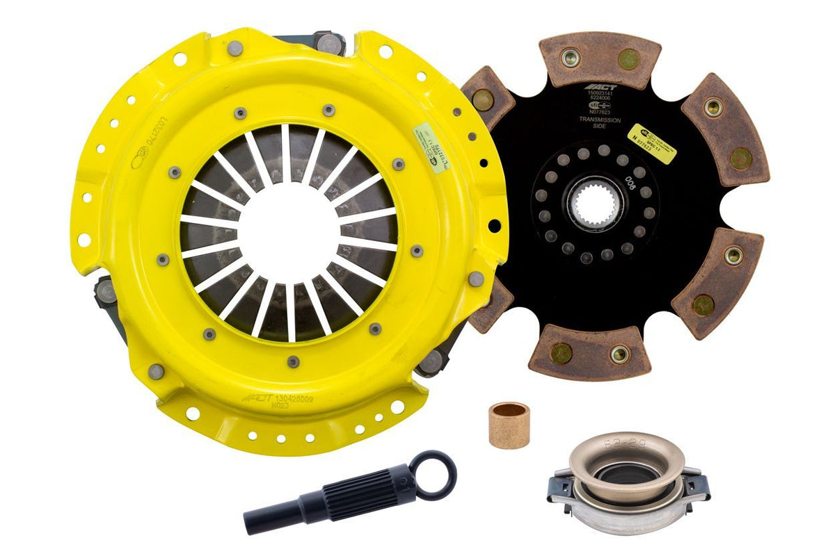 ACT 1990 Nissan Stanza HD/Race Rigid 6 Pad Clutch Kit - NA1-HDR6