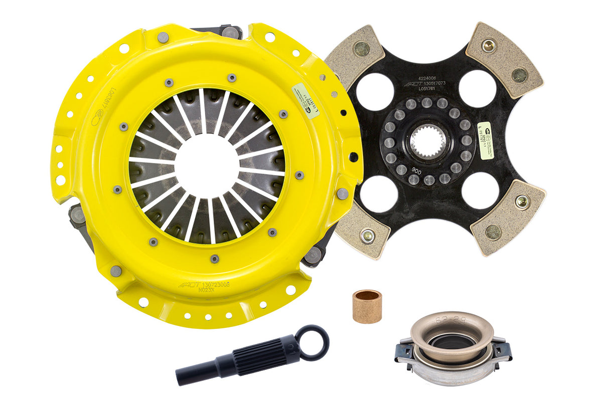 ACT 1990 Nissan Stanza XT/Race Rigid 4 Pad Clutch Kit - NA1-XTR4