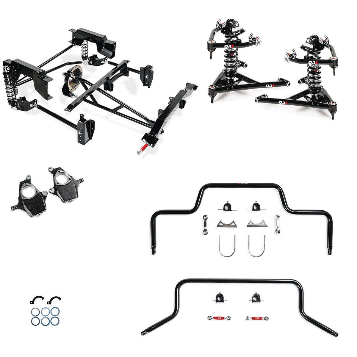 QA1 99-06 Chevy Silverado/Sierra 1500 2WD Short Bed Level 2 Full Handling Kit - HK02-GMT05