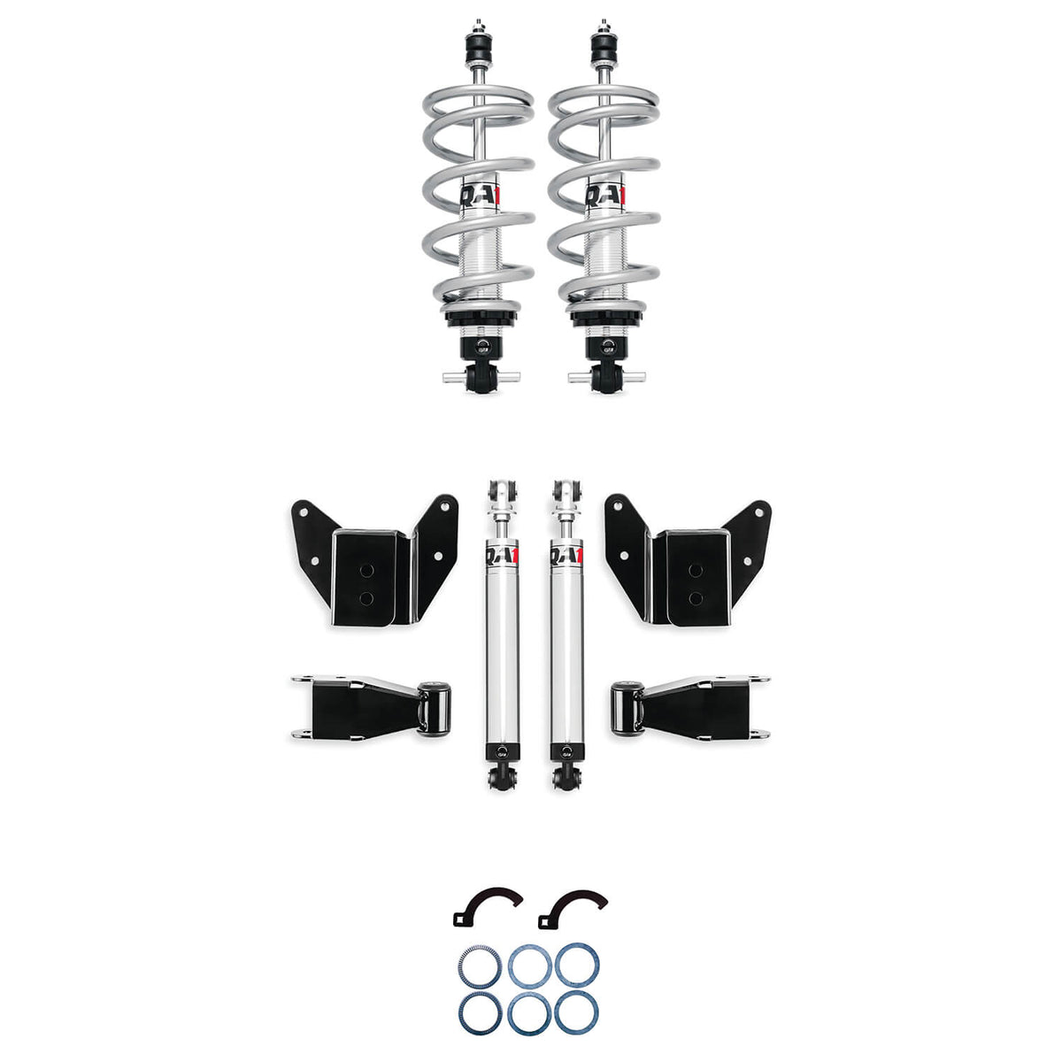 QA1 99-06 Chevy Silverado 1500 2WD Long Bed Lowering Kit - Single Adjustable - LK01-GMT06