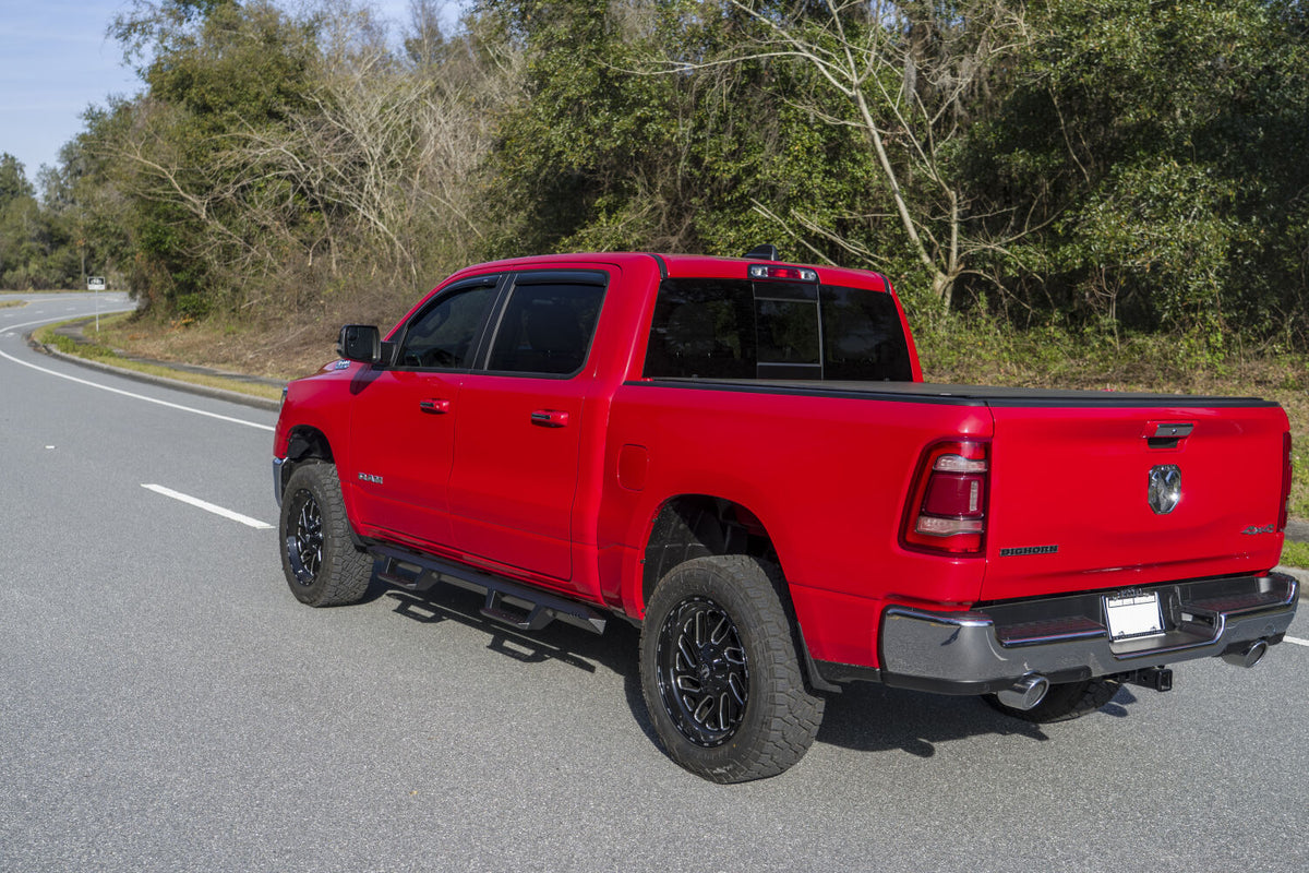 N-Fab EPYX 2019 Dodge RAM 1500 Crew Cab - Cab Length - Tex. Black - EXD19CC-TX