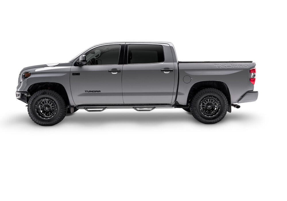 N-Fab Nerf Step 03-10 Hummer H2 SUV 4 Door - Gloss Black - W2W - 3in - H0365