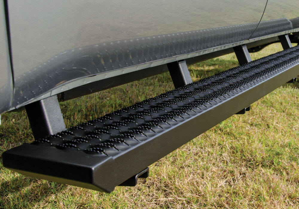 N-Fab Growler Fleet 07-19 Toyota Tundra Crew Cab - Cab Length - Tex. Black - GFT07CC-TX