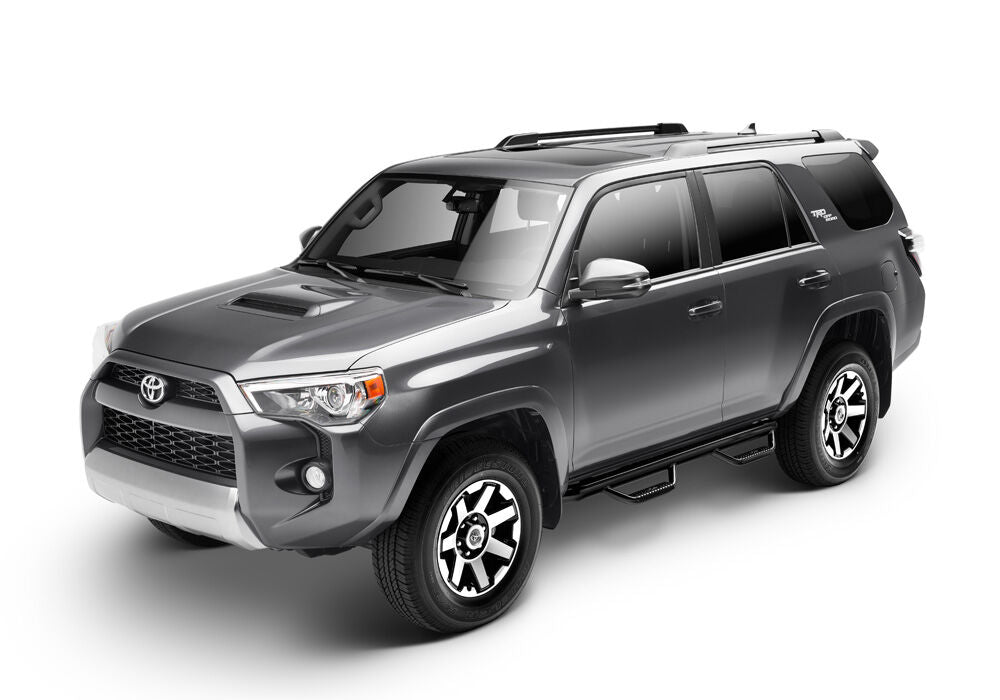 N-Fab Nerf Step 14-18 Toyota 4Runner SUV 4 Door Gas - Gloss Black - W2W - 3in - T1360R-GB