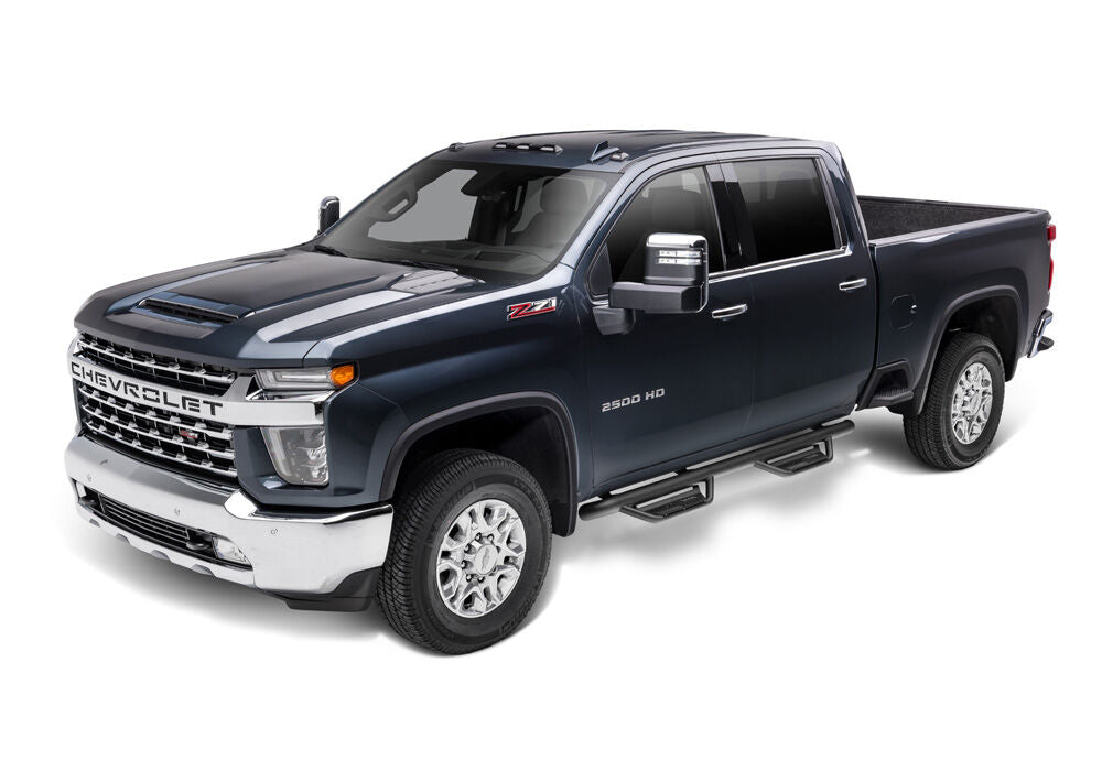 N-Fab 20-21 GM Silverado/Sierra 2500 & 3500 Cab Length Podium LG Step System - HPC1971QC-TX