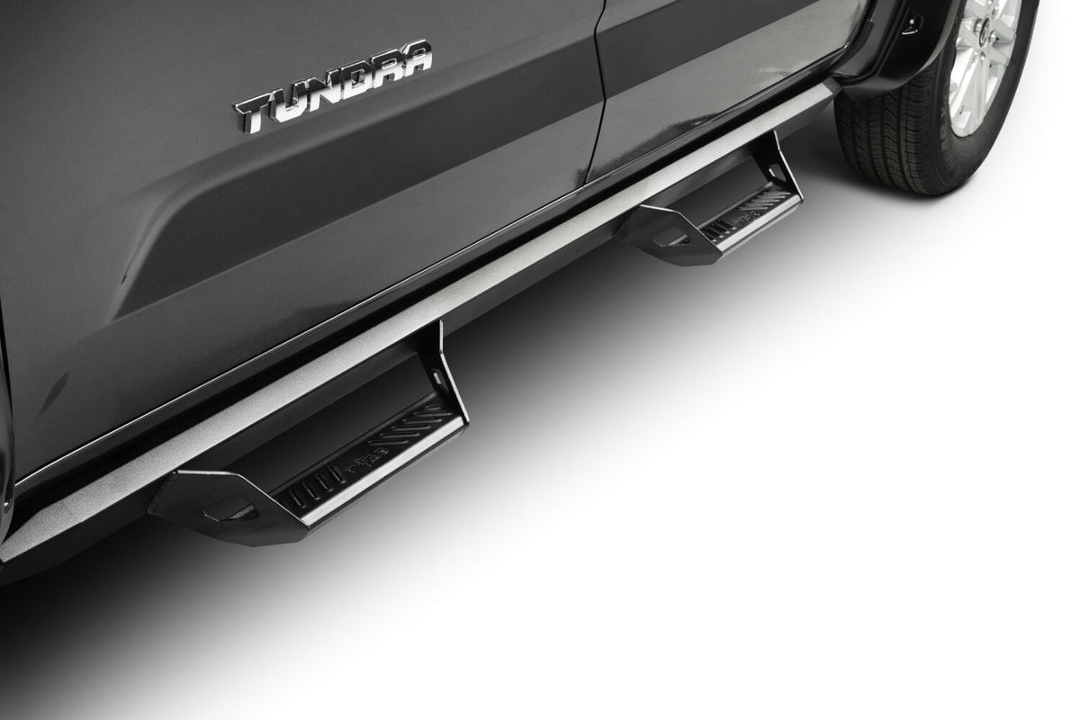N-Fab 2022 Toyota Tundra Crew Max Cab All Beds SRW Predator Pro Steps Textured Black w/o Bed Access - PRT2282CC-TX