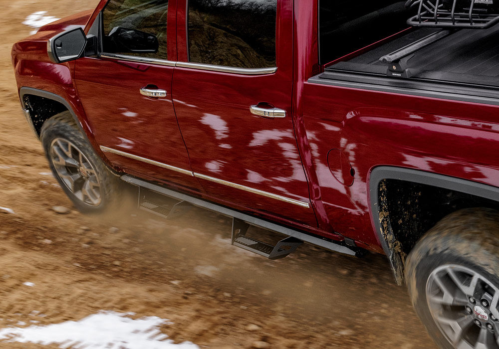 N-Fab Predator Pro Step System 05-18 Toyota Tacoma Access Cab - Tex Black - PRT0563QC-TX