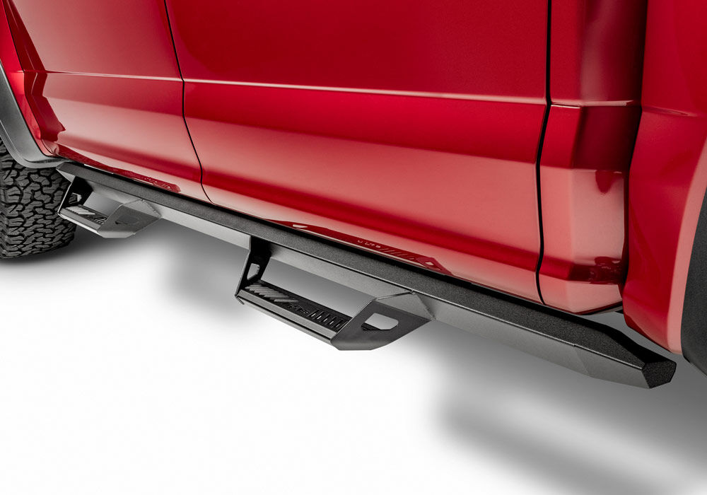 N-Fab 2022 Nissan Frontier CC (All Beds) Predator PRO Step System - Cab Length - Tex. Black - PRN2273CC-TX