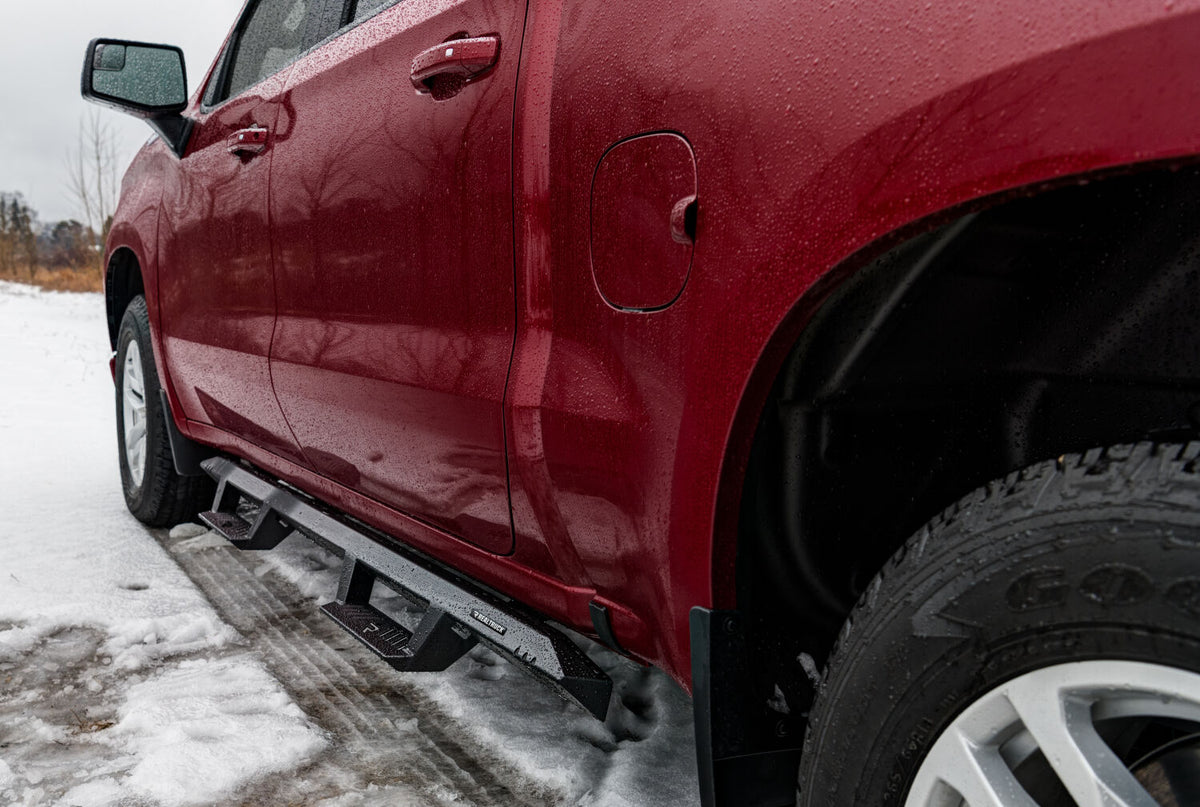 N-Fab EPYX 2019 Dodge RAM 1500 Crew Cab - Cab Length - Tex. Black - EXD19CC-TX