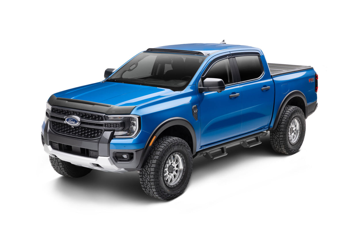 N-Fab EPYX 2019 Ford Ranger Crew Cab - Cab Length - Tex. Black - EXF19CC-TX