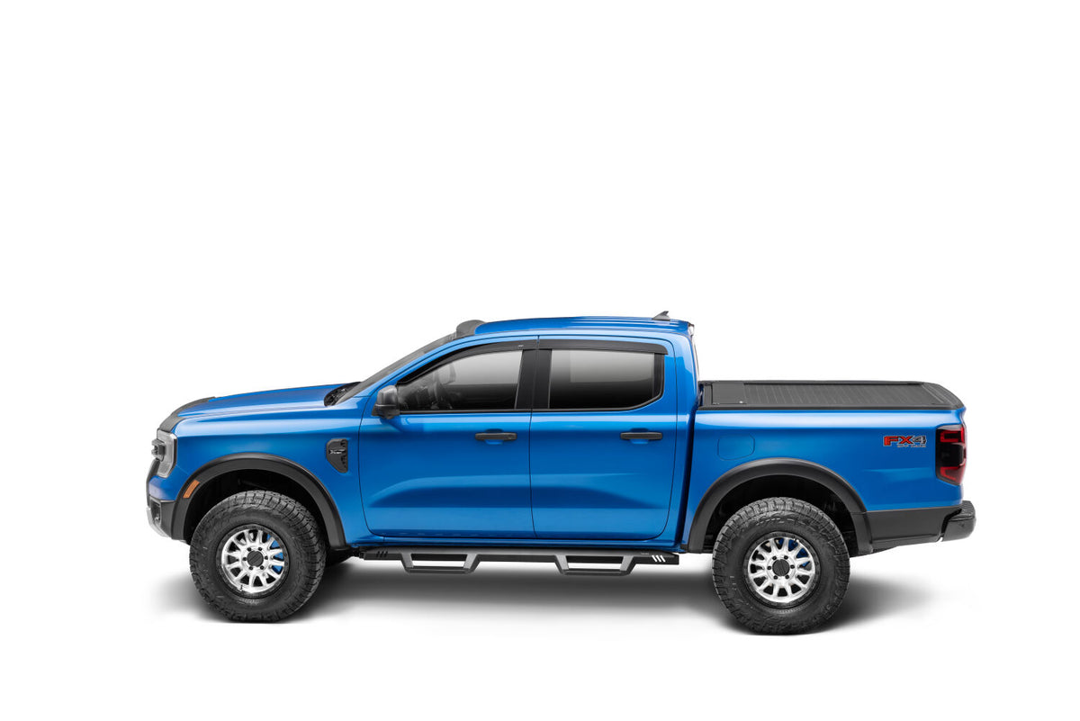 N-Fab EPYX 2019 Ford Ranger Crew Cab - Cab Length - Tex. Black - EXF19CC-TX