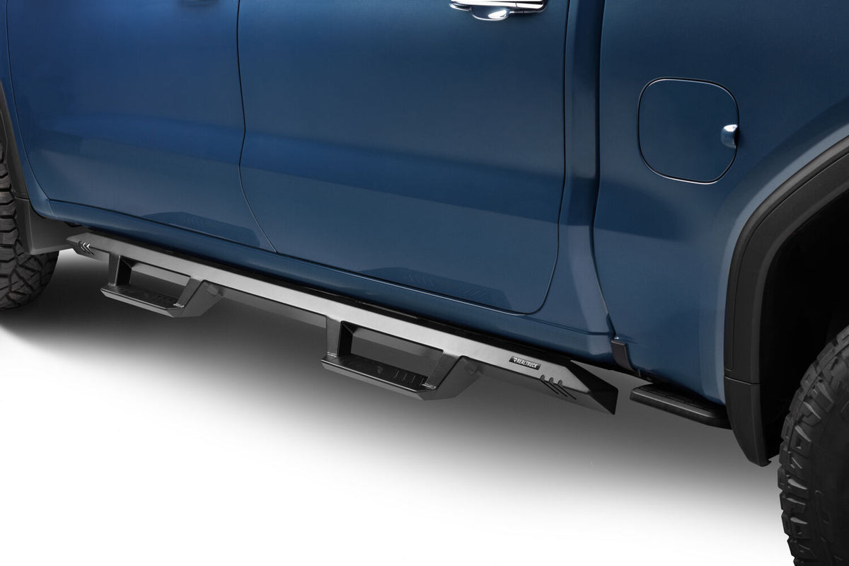 N-Fab EPYX 2019 Chevy/GMC 1500 Crew Cab - Cab Length - Tex. Black - EXC19CC-TX