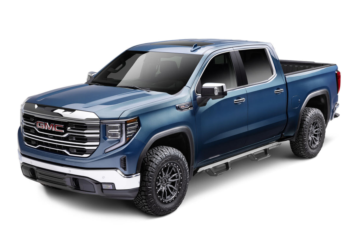 N-Fab EPYX 2019 Chevy/GMC 1500 Crew Cab - Cab Length - Tex. Black - EXC19CC-TX