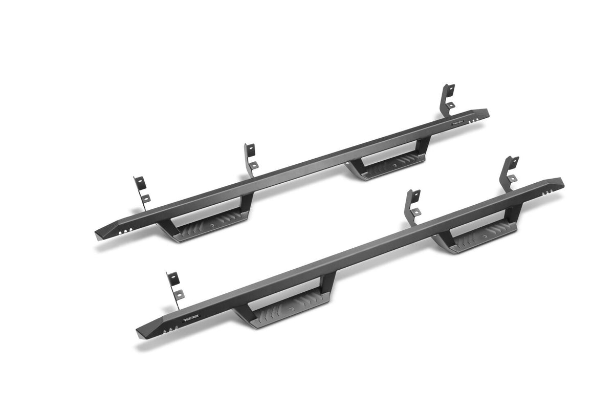 N-Fab EPYX 19-21 GM Silverado/Sierra 1500 / 20-21 2500-3500 - Double Cab - Tex. Black - EXC19QC-TX
