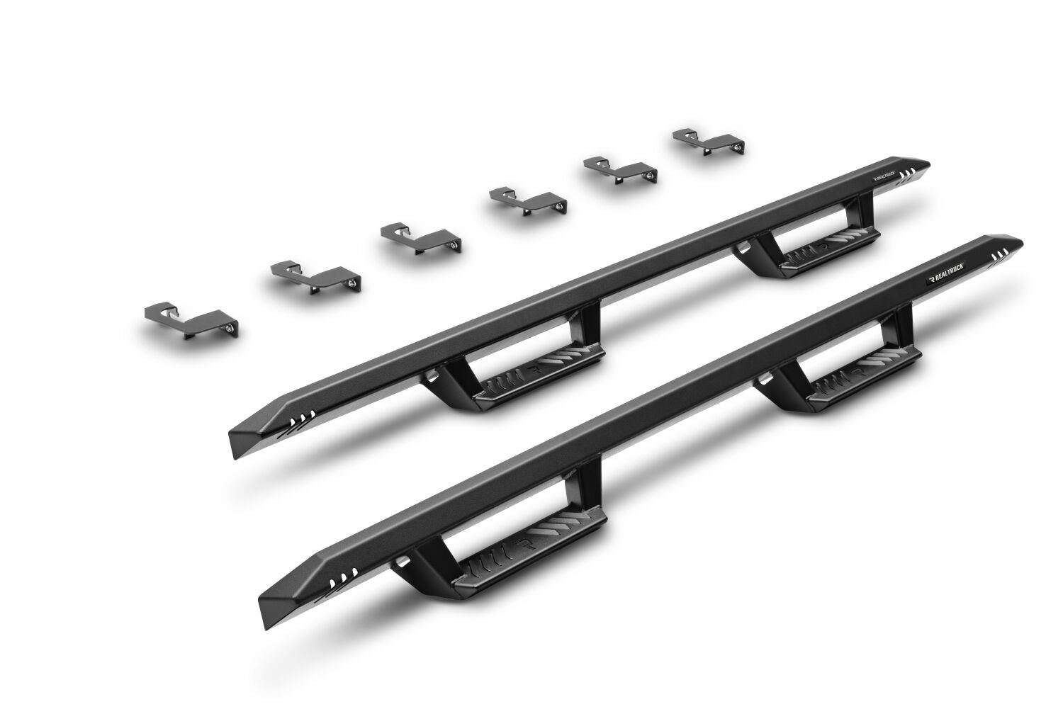 N-Fab EPYX 09-15.5 Dodge RAM 1500/10-18 Dodge RAM 2500/3500 Crew Cab - Cab Length - Tex. Black - EXD09CC-TX