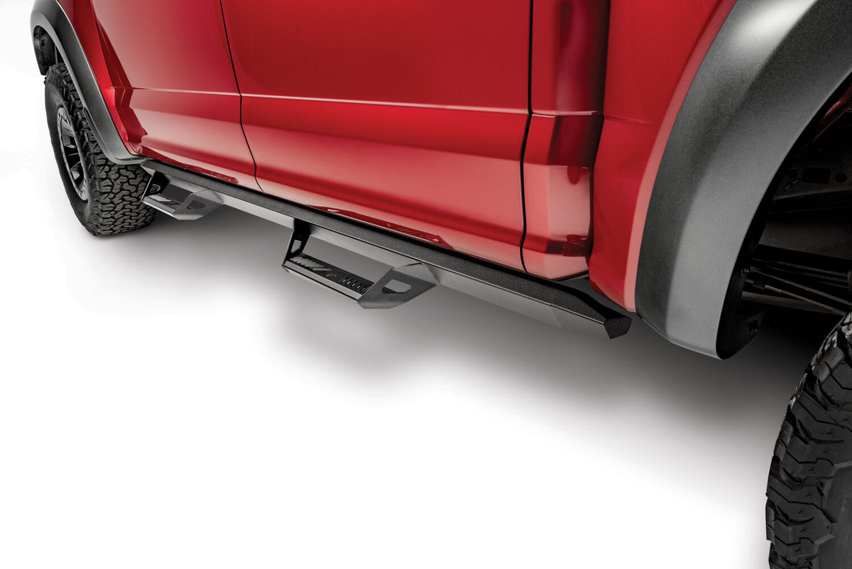N-Fab Predator Pro Step System 15-17 Ford F-150 / Raptor SuperCrew - Tex. Black - PRF1590CC-TX