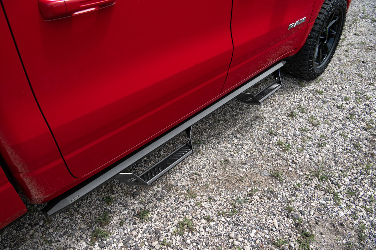 N-Fab Predator Pro Step System 2019 Dodge Ram 2500/3500 Crew Cab All Beds Gas/Diesel - Tex. Black - PRD2080CC-TX
