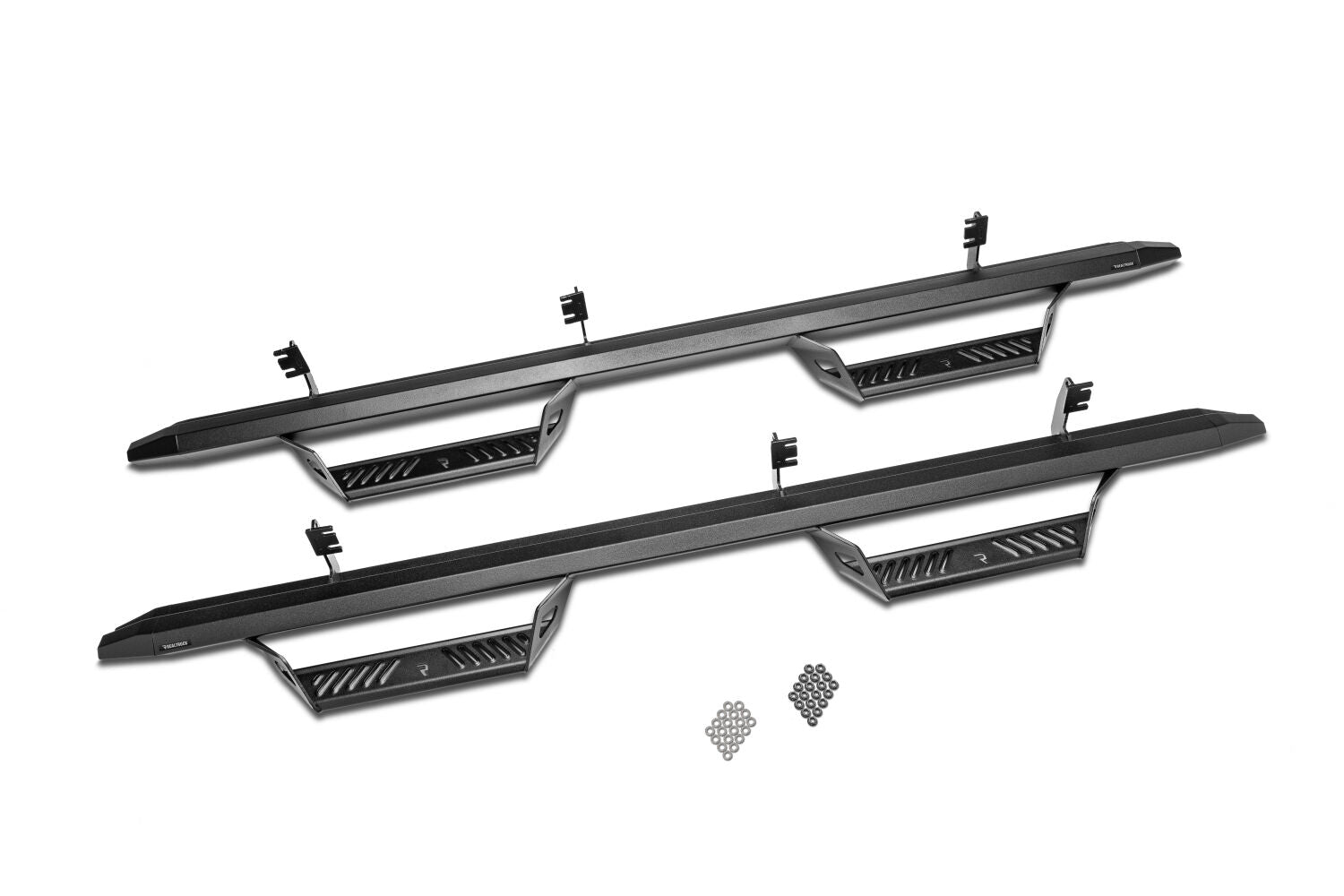 N-Fab Predator Pro Step System 16-17 Nissan Titan/Titan XD Crew Cab - Tex. Black - PRN1677CC-TX