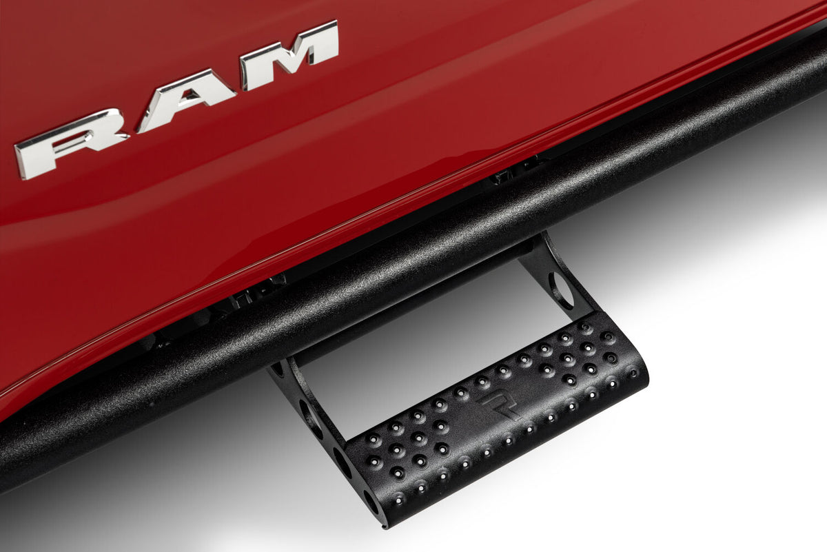 N-Fab RKR Step System 2019 Dodge Ram 1500 Crew Cab All Beds - Tex. Black - Cab Length - 1.75in - D194RKRCCS4