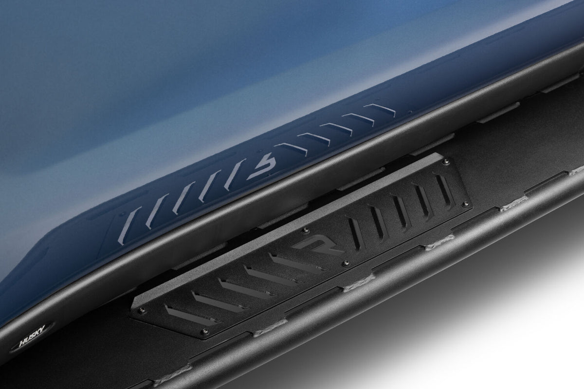 N-FAB 19-21 GMC 1500 Crew Crab Roan Running Boards - Textured Black - NBC19CC-TX