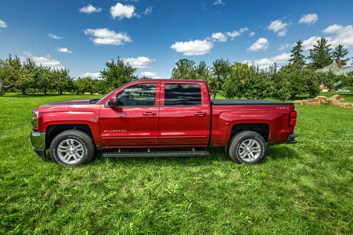 N-Fab Growler Fleet 07-18 Chevy/GMC 1500 / 08-10 Chevy/GMC 2500 Crew Cab - Cab Length - Tex. Black - GFC07CC-TX