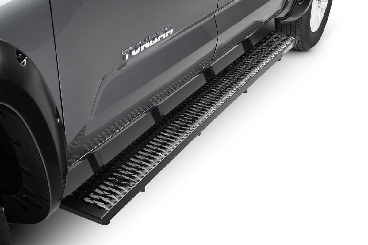 N-Fab Growler Fleet 07-19 Toyota Tundra Quad Cab - Cab Length - Tex. Black - GFT07QC-TX