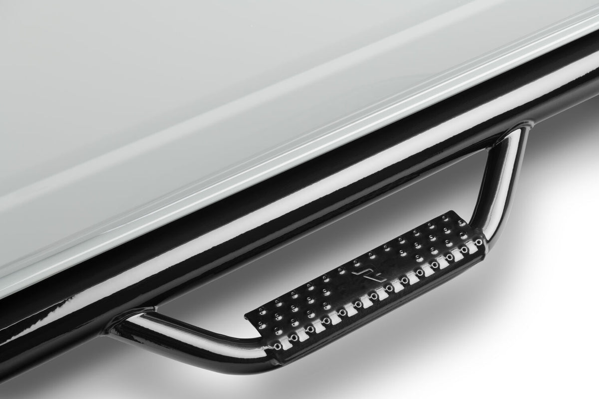 N-Fab Nerf Step 09-14 Ford F-150/Raptor/Lobo SuperCrew - Gloss Black - Cab Length - 3in - F0989CC
