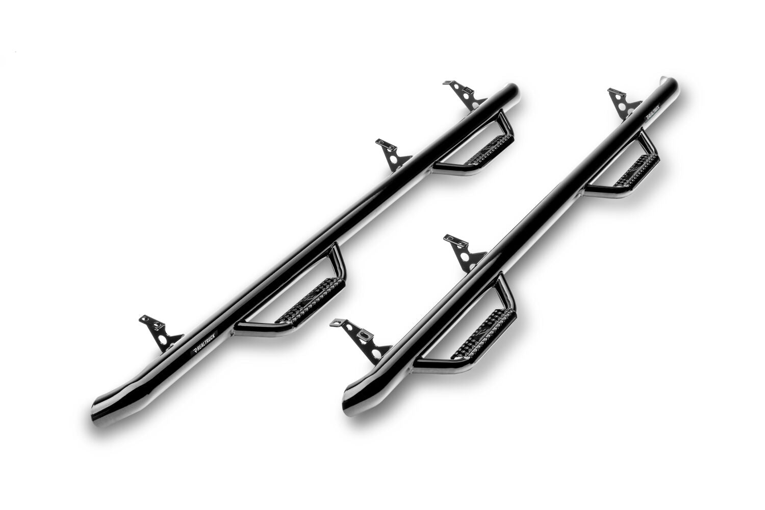 N-Fab Nerf Step 95-04 Toyota Tacoma Ext. Cab 6ft Bed - Gloss Black - W2W - 3in - T9673XC