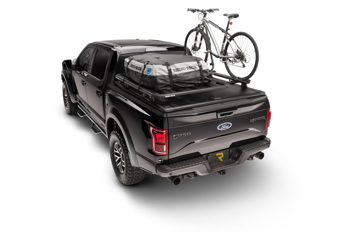 N-Fab Nerf Step 15-17 Ford F-150 SuperCrew - Tex. Black - Cab Length - 3in - F1585CC-TX