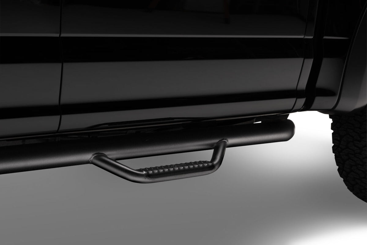 N-Fab Nerf Step 15-17 Ford F-150 SuperCrew - Tex. Black - Cab Length - 3in - F1585CC-TX