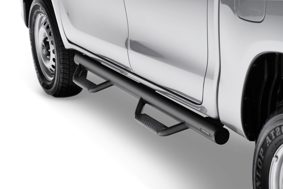 N-Fab Nerf Step 16-17 Toyota Tacoma Double Cab 5ft Bed - Tex. Black - W2W - 3in - T1580CC-TX