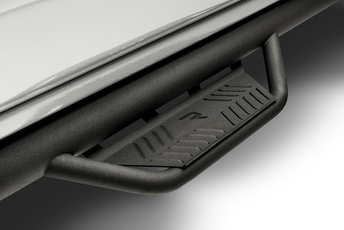 N-Fab Podium LG 07-17 Jeep Wrangler JK 2 Door All - Tex. Black - 3in - HPJ0746-TX
