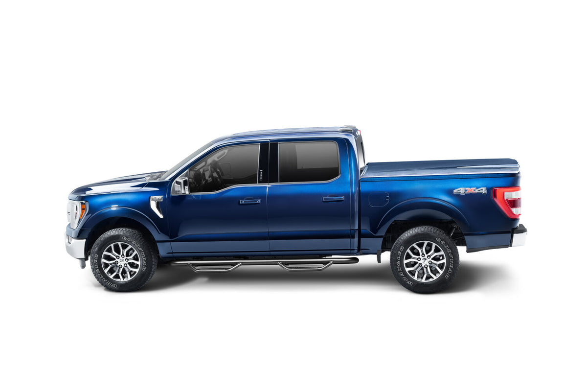 N-Fab Podium LG 15-17 Ford F-150 SuperCrew - Tex. Black - 3in - HPF1585CC-TX