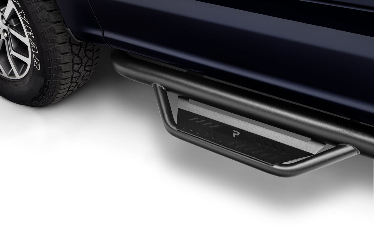 N-Fab Podium LG 17-18 Ford F-250/F-350 Super Duty SuperCab - Tex. Black - Cab Length - 3in - HPF1777QC-TX