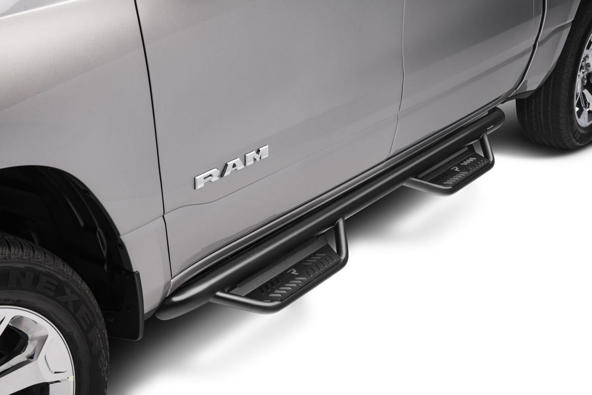 N-Fab Podium LG 19-20 Dodge RAM 1500 Crew Cab - Cab Length - Tex. Black - 3in - HPD1980CC-TX