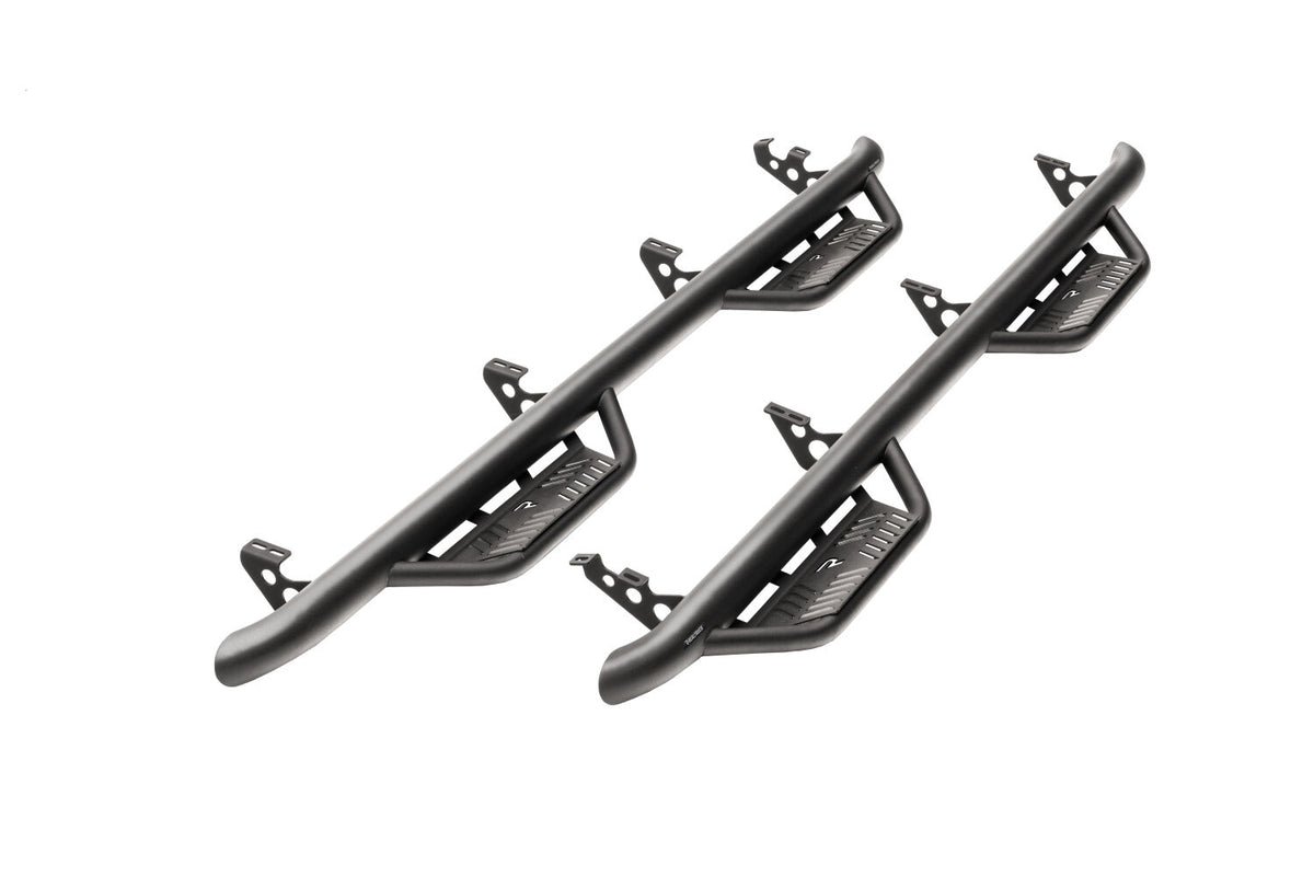 N-Fab Podium LG 19-21 Ram 1500 (New Body Style) SRW Quad Cab Length - Tex. Black - HPD1967QC-TX
