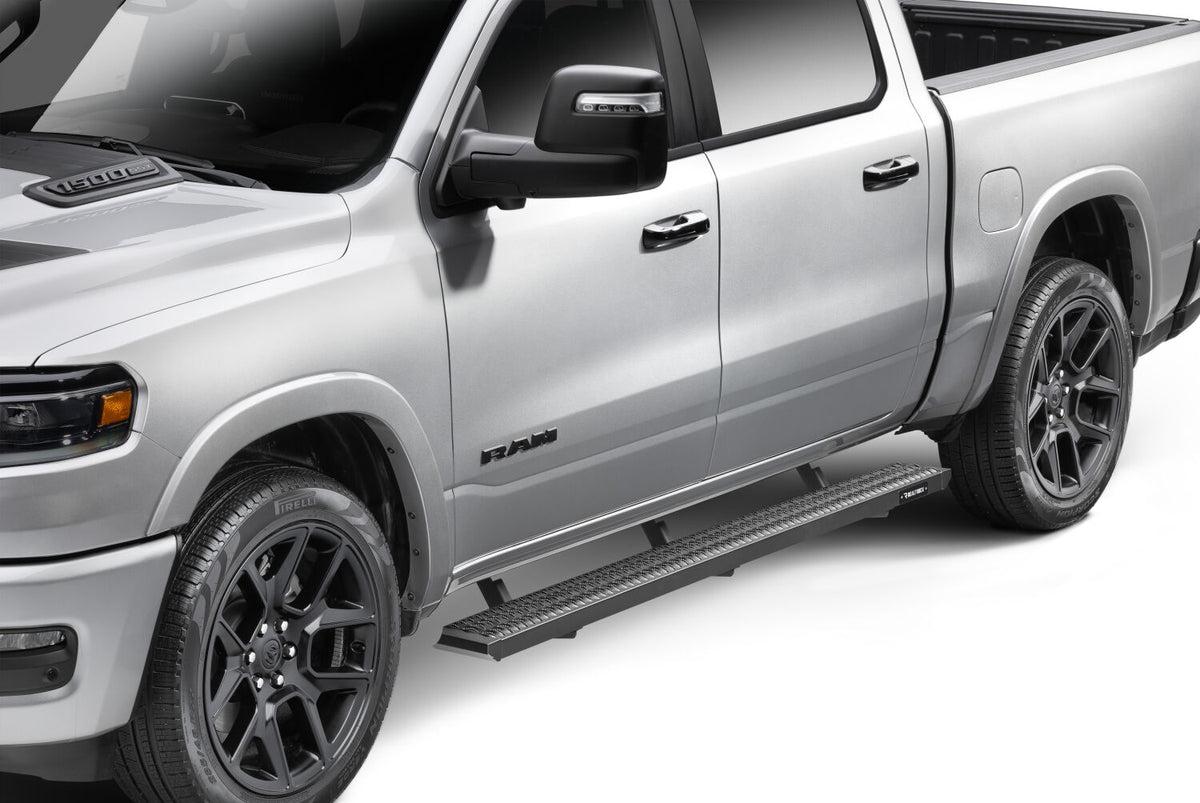 N-Fab Growler Fleet 2019 Dodge RAM 1500 Crew Cab - Cab Length - Tex. Black - GFD19CC-TX